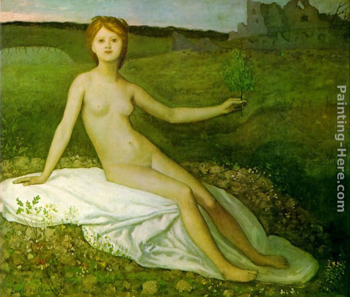 Pierre Cecile Puvis de Chavannes Hope